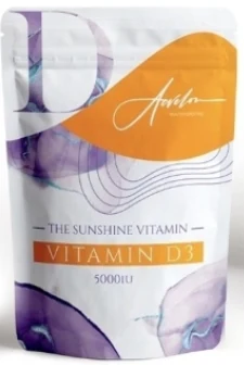Упаковка Acvelon Vitamin D3 с оранжевым акцентом